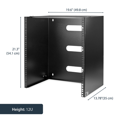 StarTech.com 12U Wall Mount Network Rack – image 9