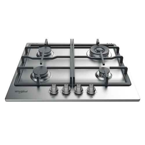 Whirlpool TKRL 661 IX Нержавеющая сталь Встроенный 55 cm Газовый 4 зона(ы)