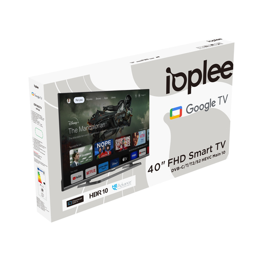 IOPLEE IOP40GTV TV 101.6 cm (40") Full HD Smart TV Wi-Fi Grey 200 cd/m² – image 3