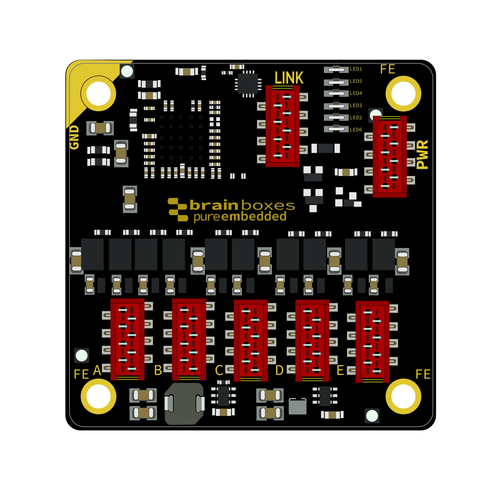 Brainboxes Pure Embedded 5 Port Gigabit Ethernet Switch Module