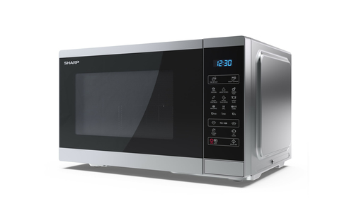 Sharp YC-MG252AE-S microwave Black, Silver Grill microwave Countertop – image 2