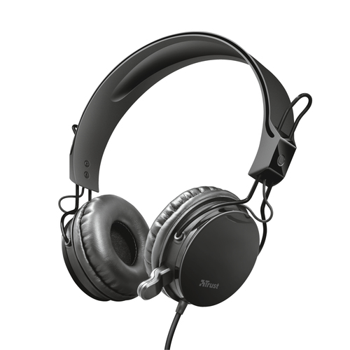 Trust Muro Headset Wired Head-band Calls/Music Black – image 2