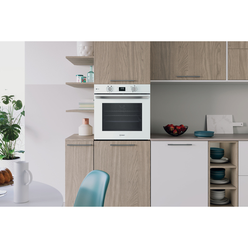 Indesit IO258HSWUK Built In Electric Single Oven in White 71L A Rated - image 7