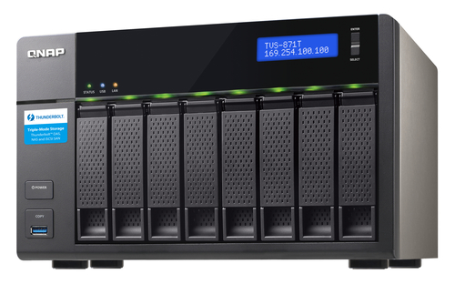 QNAP TVS-871T NAS Tower Intel® Core™ i5 i5-4590S – image 6