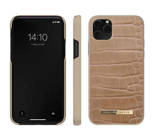 iDeal of Sweden Atelier Case iPhone 11P/XS/X Camel Croco – image 2