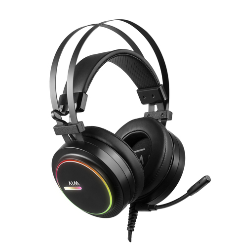 AIM Gaming AIMH headphones/headset Wired Head-band Black
