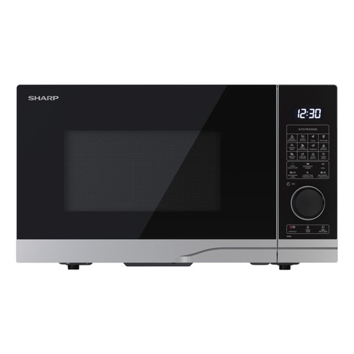Sharp YC-PC254AE-S micro-onde Noir, Argent Micro-onde combiné Comptoir 25 L 900 W