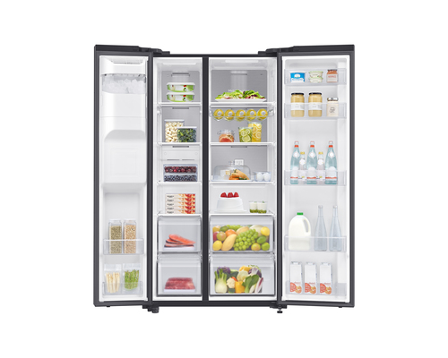 Samsung RS65R5441B4 side-by-side refrigerator Freestanding – image 5