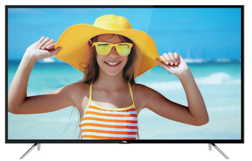 TCL U49P6066 TV 124.5 cm (49") 4K Ultra HD Smart TV Wi-Fi Black, Silver 390 cd/m²