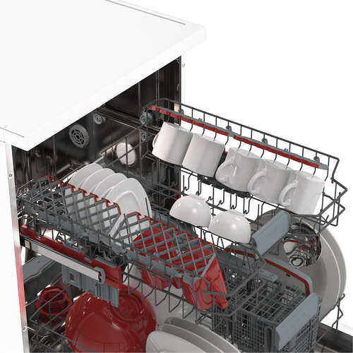 Sharp QW-HY25F463W-DE dishwasher Freestanding 13 place settings – image 3