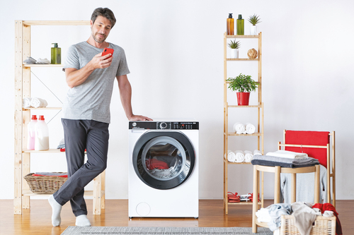Hoover H-WASH&DRY 500 HDP4106AMBC7/1-S washer dryer Freestanding Front-load White – image 9