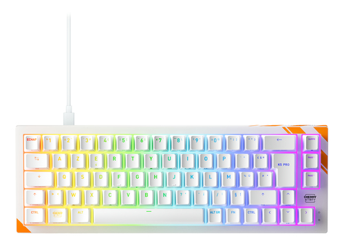 CHERRY K5 PRO TMR COMPACT Tastatur Mekanisk RGB Kablet Fransk