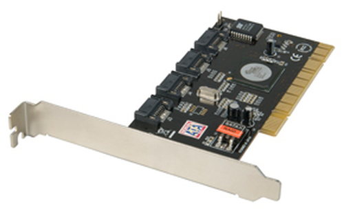 Lindy 4-Port PCI SATA-II Card