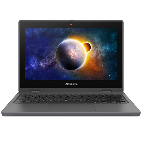 ASUS BR1100FKA-BP0543XA-3Y Intel® Pentium® Silver N6000 Гибрид (2-в-1) 29,5 cm (11.6") Сенсорный экран HD 4 GB DDR4-SDRAM 128 GB eMMC Wi-Fi 6 (802.11ax) Windows 11 Pro Education Серый