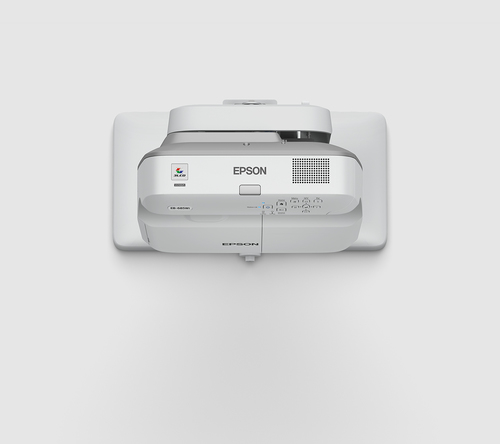 Epson EB-685Wi Ultra short throw projector 3500 ANSI lumens 3LCD WXGA (1280x800) White, Grey