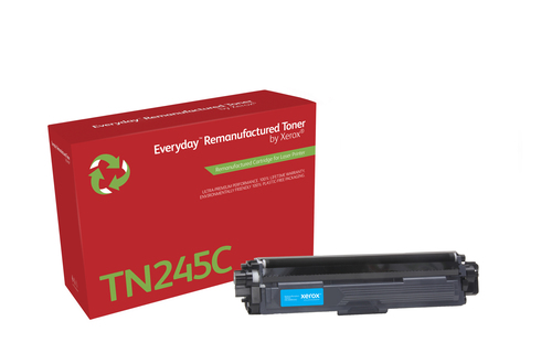 Everyday Toner from Xerox Xerox Everyday Remanufactured Brother TN245C Cyan Toner 006R03262 - image 1