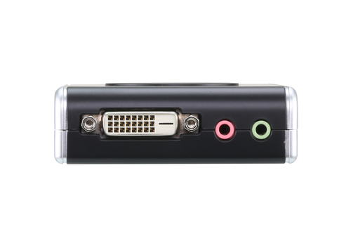 ATEN 2-Port USB DVI/Audio Cable KVM Switch with Remote Port Selector – image 2