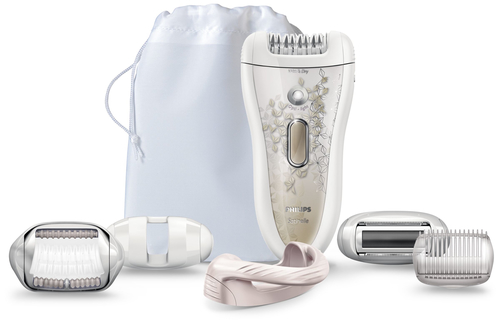Philips Satinelle Prestige HP6582/20 epilator 32 tweezers Beige, White