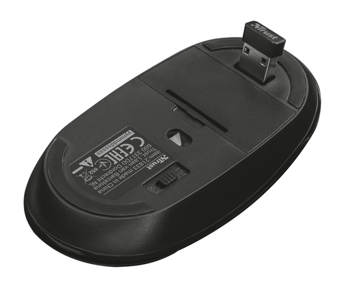 Trust 21833 mouse Office Ambidextrous RF Wireless Optical 1600 DPI – image 5