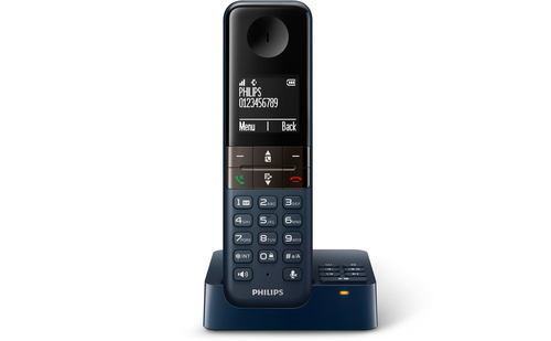 Philips D4551DB/38 telephone DECT telephone Caller ID Blue – image 2