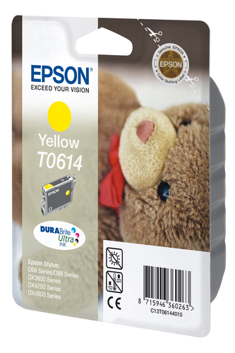 Epson T0614 – Cartuccia giallo originale (Orsetto)