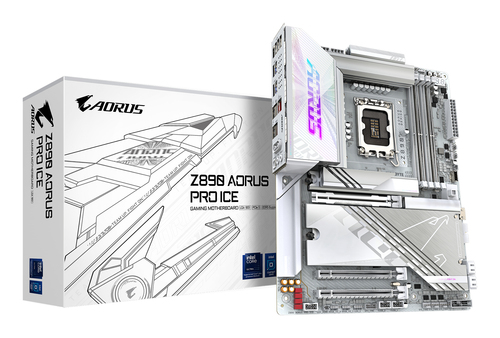 Gigabyte Z890 Aorus Pro Ice DDR5 Atx Lga 1851 Motherboard - image 1