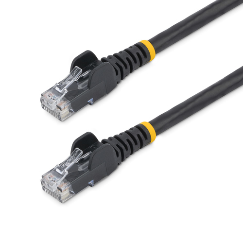 StarTech.com 10m Black Cat5e / Cat 5 Snagless Patch Cable 10 m CAT 5e Ikke afskærmet parsnoet (UTP) 10m Patchkabel Sort