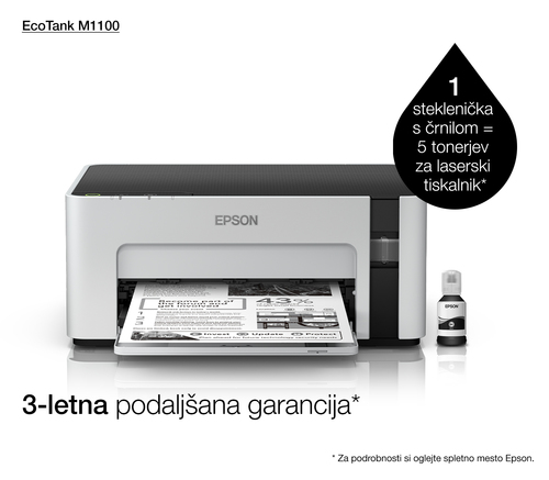 Epson EcoTank M1100 inkjetprinter 1440 x 720 DPI A4, afbeelding 9