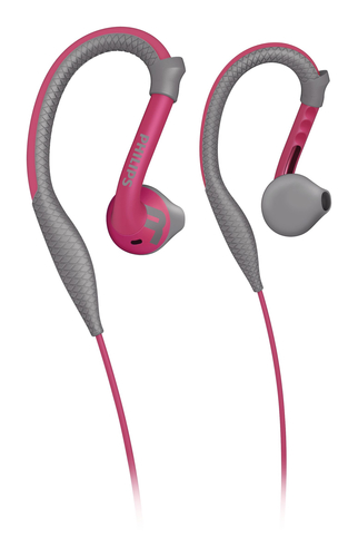 Philips ActionFit SHQ2200PK/98 headphones/headset Wired Ear-hook Pink