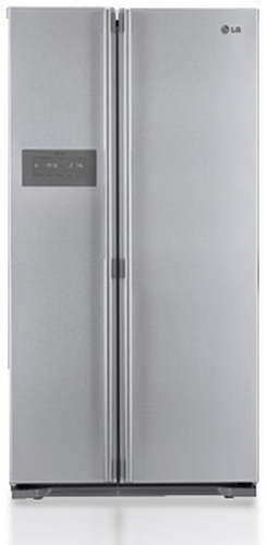 LG GS5264AVJZ side-by-side refrigerator Freestanding Platinum