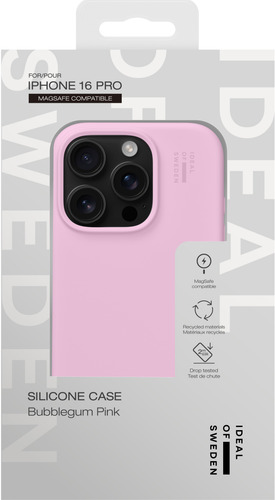 iDeal of Sweden Silicone Case MagSafe iPhone 16 Pro Bubblegum Pink – image 5