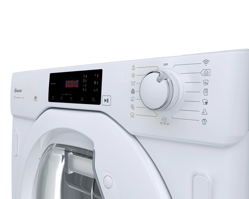 Hoover H-Dry 300 Batd H7A1TE-80 Wifi Connected 7Kg Integrated Heat Pump Tumble Dryer - White - A+ Rated, White - image 4