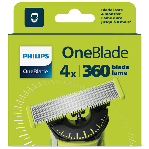 Philips OneBlade 360 Blade QP440/50 - 4er-Pack – Foto 3 von 4