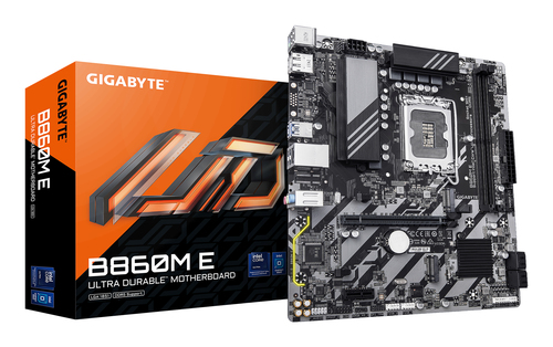 GIGABYTE B860M E материнская плата Intel B860 LGA 1851 (Socket V1) Микро ATX