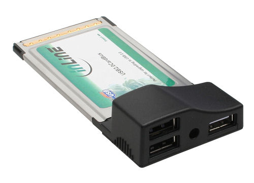 InLine 76673 interface cards/adapter USB 2.0