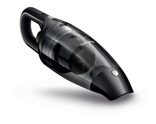 Philips MiniVac FC6141/01 handheld vacuum Black, Silver Bagless