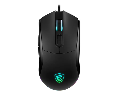 MSI FORGE GM320 компьютерная мышь Игровой Для обеих рук USB тип-A Оптический 12800 DPI