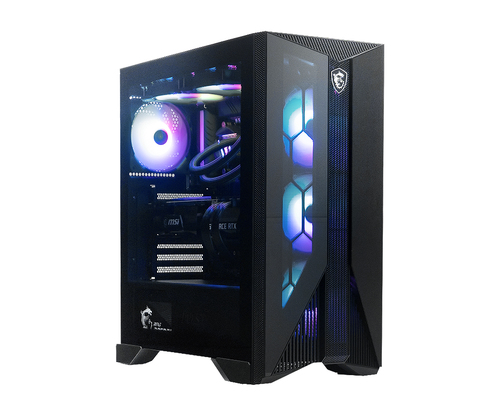 MSI Aegis RS 13NUE 450US Intel® Core™ i7 i7-13700KF 32 GB DDR5-SDRAM 2 TB Твердотельный накопитель (SSD) NVIDIA GeForce RTX 4070 Windows 11 Pro Настольный ПК Черный