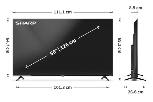 Sharp 4T-C50GJ4725K TV – image 9