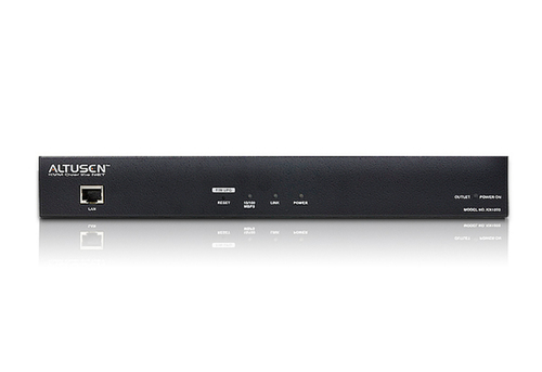 ATEN 1-Local/Remote Share Access Single Port VGA KVM over IP Switch with Single Outlet Switched PDU (1600 x 1200)
