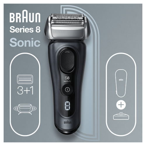 Braun Series 8 81744511 men's shaver Foil shaver Grey – image 2