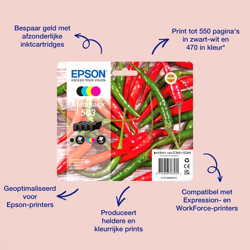 Epson 503XL Multipack - 4, afbeelding 2