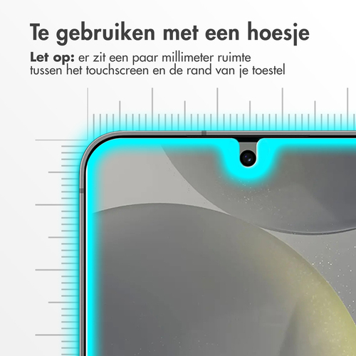 Accezz Gehard Glas Screenprotector 2-pack Samsung Galaxy S25, afbeelding 3