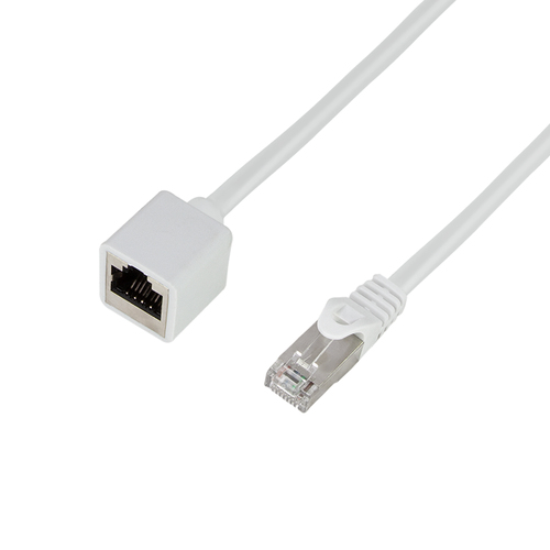 CQX031S cable de red Blanco 1 m Cat6a S/FTP S-STP Alrededor