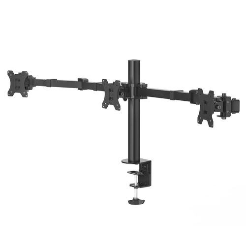 Hama 00118495 подставка / крепление для мониторов 68,6 cm (27") Стол Черный