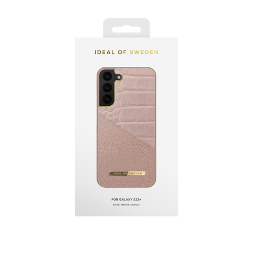 iDeal of Sweden Atelier Case Galaxy 22P Rose Smoke Croco