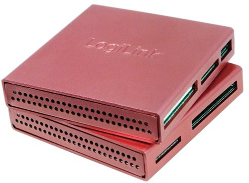 LogiLink CR0019 card reader Pink