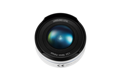 Samsung EX-F10ANW camera lens MILC/SLR Wide fish-eye lens White – image 2
