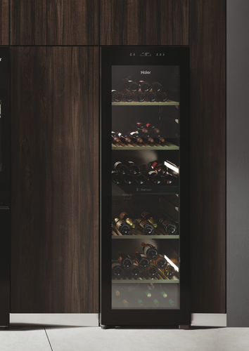 Haier Wine Bank 60 Series 7 HWS236GDGU1 wine cooler Compressor wine cooler Freestanding Black 236 bottle(s) – image 5