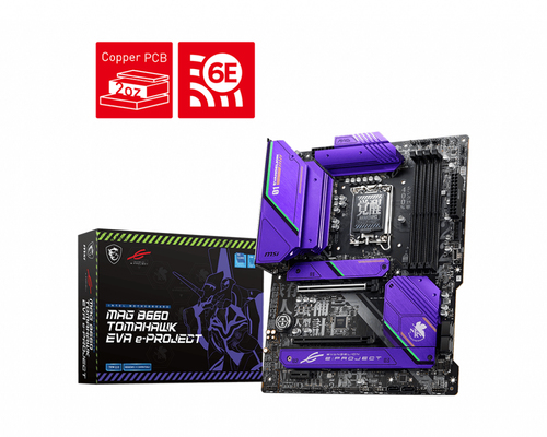 MSI MAG B660 TOMAHAWK EVA E-PROJECT